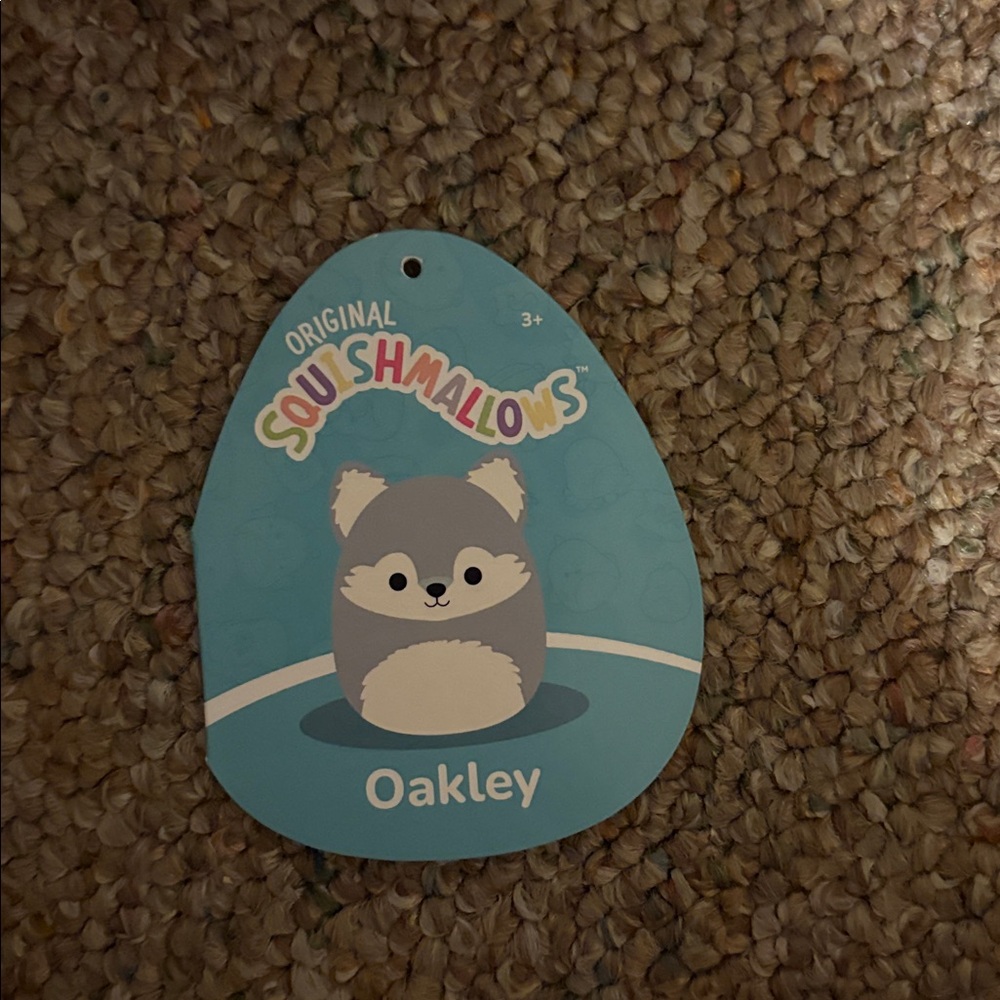 Oakley Gray and White Squishmallow - Picture 5 of 6